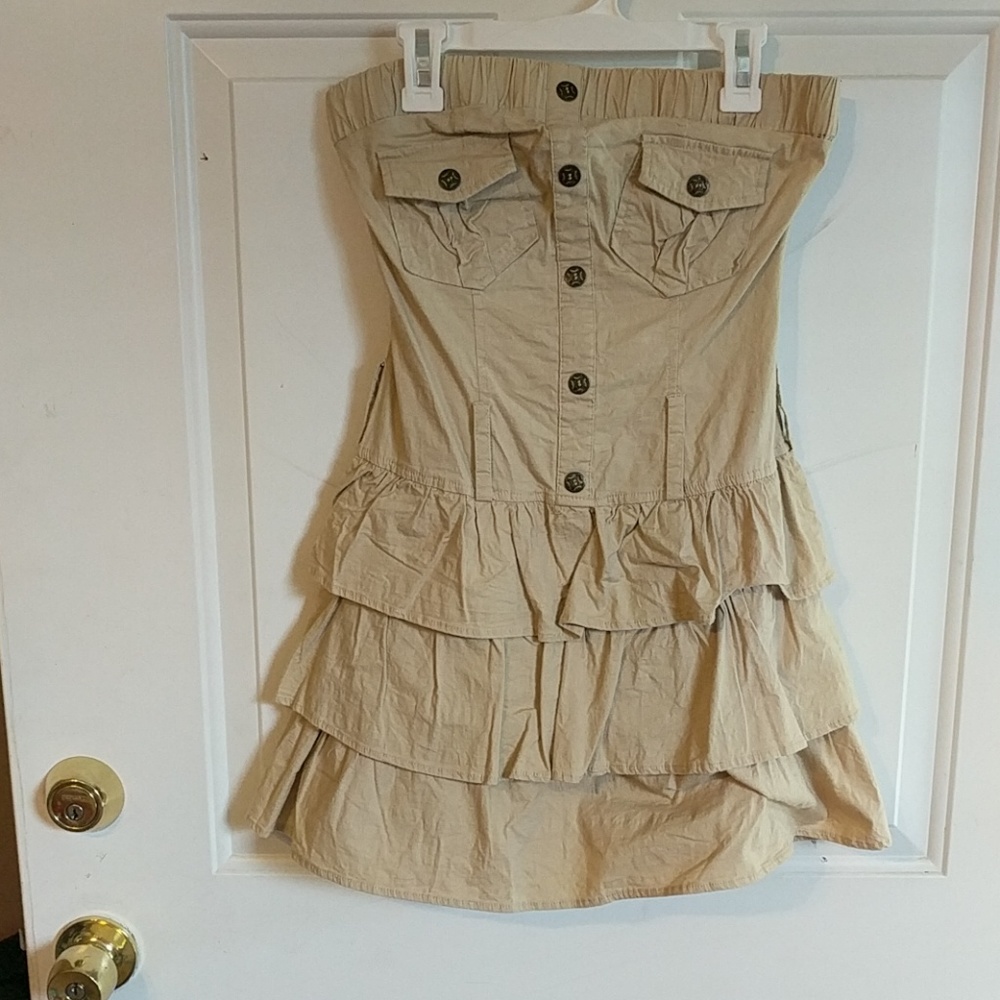 Tan dress